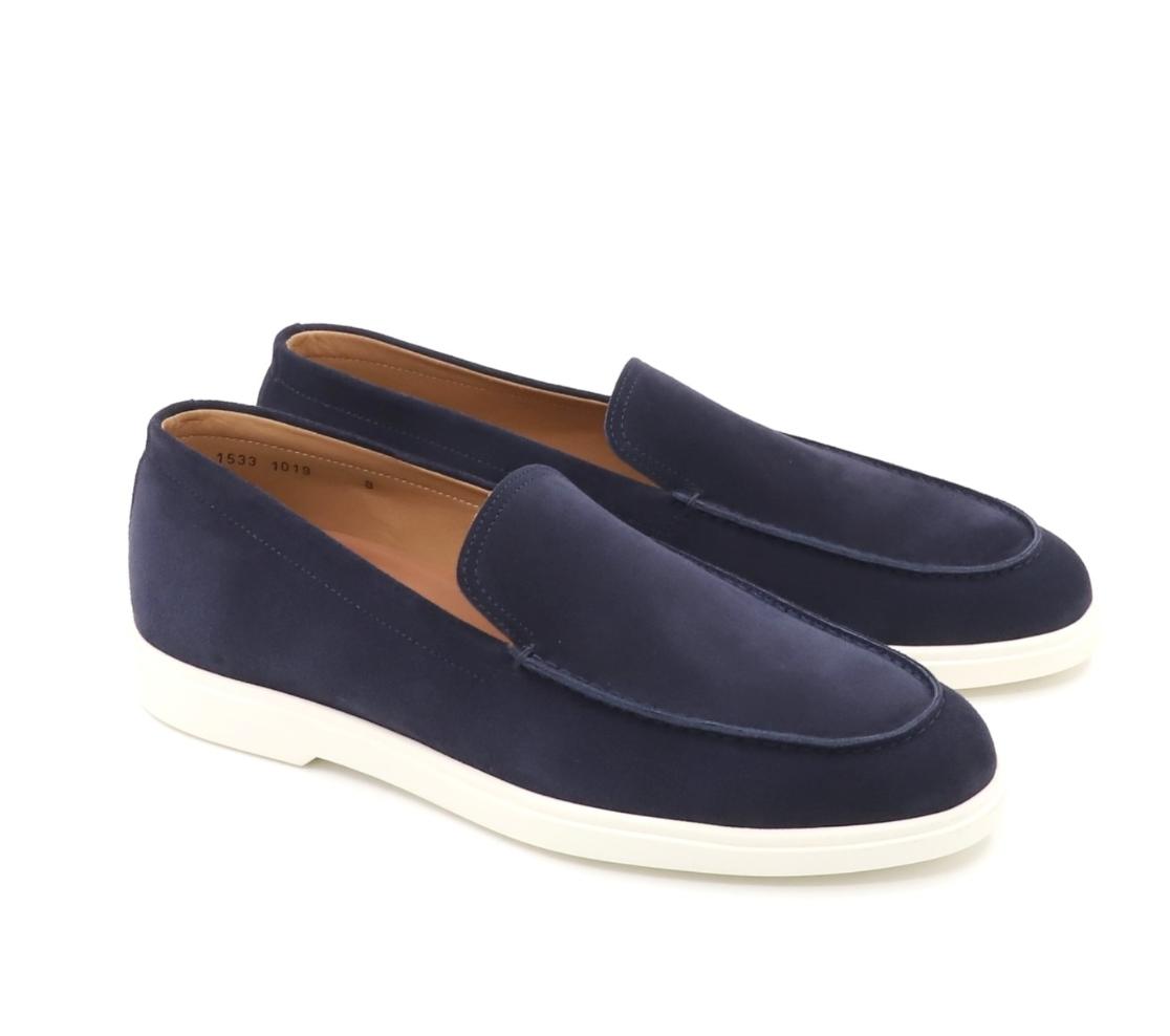 Leather Sneakers - Timber Camurça Fox Blu Leather Sneakers - Timber Camurça Fox Blu